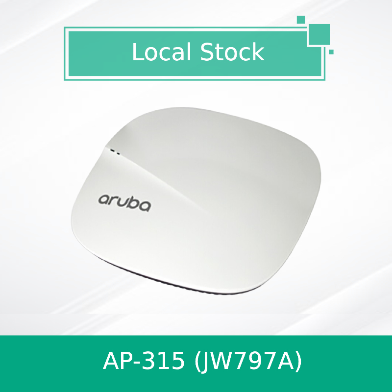 802.11n 아루바 무선 액세스 포인트 AP315 아루바 Wifi6 AP 310 시리즈 새롭고 원래
