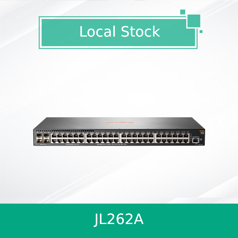Hpe Aruba Networking 2930f 48g Poe+ 4SFP 370W 스위치 (JL262A) 새롭고 원래