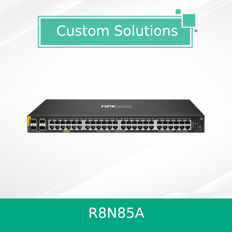Hpe Aruba Networking Cx 6000 48g Class4 Poe 4SFP 370W 스위치 (R8N85A)