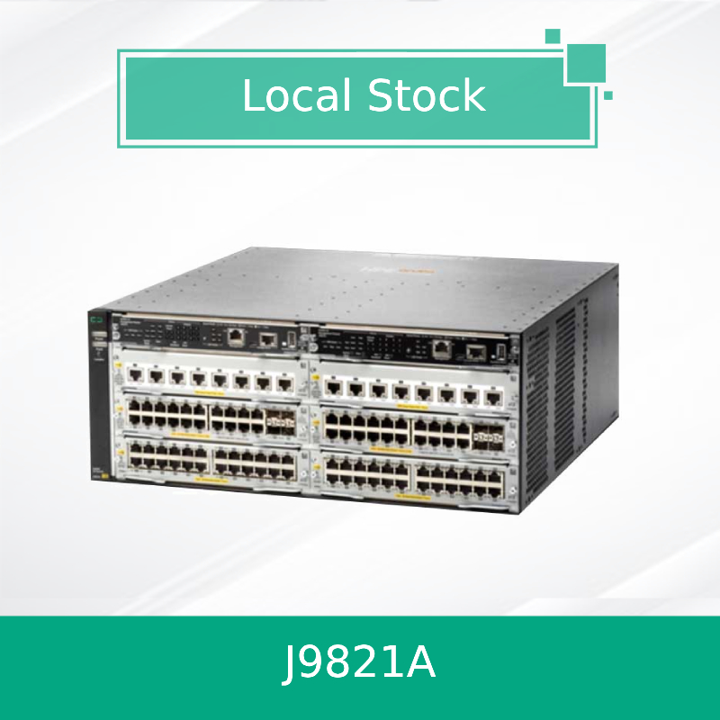 기업용 고성능 Hpe Aruba 5406r Zl2 스위치 J9821A