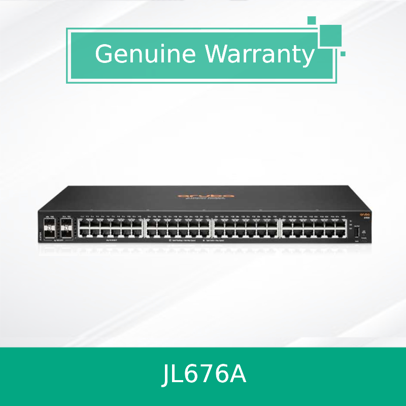 Hpe Aruba Cx 6100 48g SFP+ 포트 (JL676A) 와 함께 관리 스위치