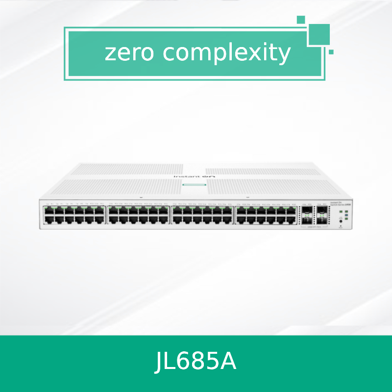 Hpe 네트워킹 인스턴트 온 스위치 48포트 기가비트 4포트 SFP+ 1930 (JL685A)