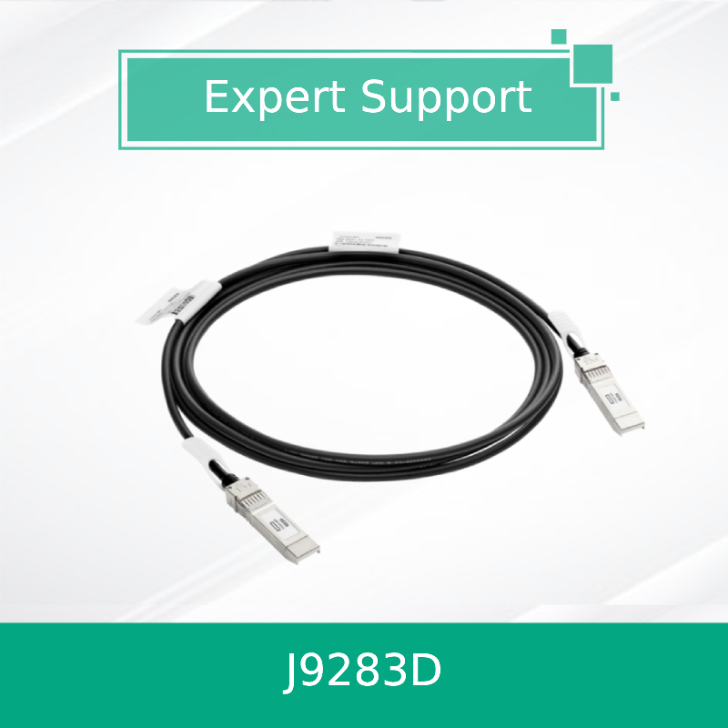 Hpe 아루바 네트워킹 10g SFP+ to SFP+ 3m 다이렉트 어태치 구리 케이블 (J9283D)