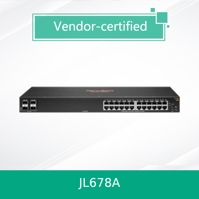 Hpe 아루바 네트워킹 Cx 6100 24G 4SFP+ 스위치 (JL678A) 새 제품 및 정품