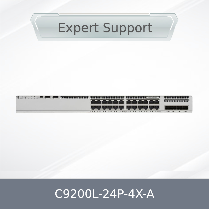 새 원본 공장 봉인 C9200L-24p-4X-a 9200L 24-포트 포+ 4 X 1g 네트워크 장점 시스코스 스위치 C9200L-24p-4X-a