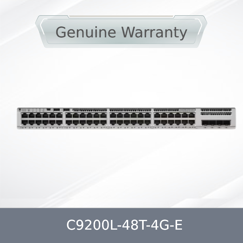 새로운 오리지널 스톡 9200 시리즈 9200L 48 포트 데이터, 4 X 1g, 네트워크 필수 C9200L-48t-4G-E 네트워크 스위치