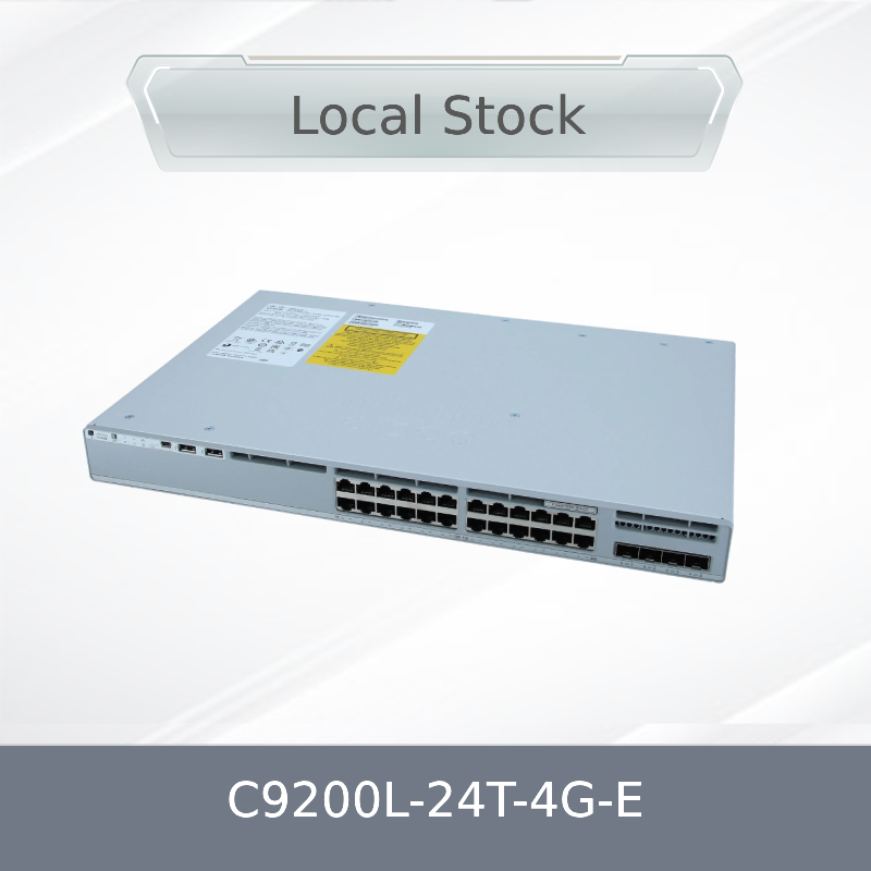 고성능 네트워크를 위한 고성능 스위치 C9200-24t-E 관리형 24포트 스위치