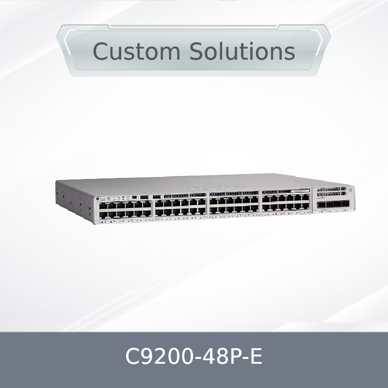 C9200-48p-E 48X 1g RJ45 포+포트 네트워크 스위치 48 포트 포+네트워크 필수품