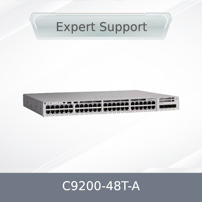오리지널 뉴 C9200-48t-a 9200 시리즈 엔터프라이즈 스위치 48 포트 10/100/1000Mbps