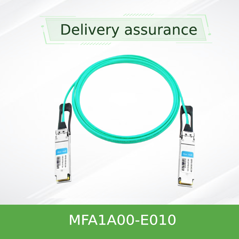 Mellanox MFA1A00-E010 100G QSFP28 AOC | 10m 액티브 광 케이블 (InfiniBand EDR용)