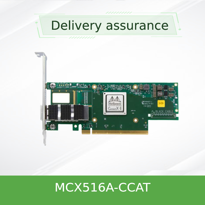 Mellanox ConnectX-5 EN MCX516A-CCAT 네트워크 카드 - RDMA와 함께 100GbE 듀얼 포트 PCIe NIC