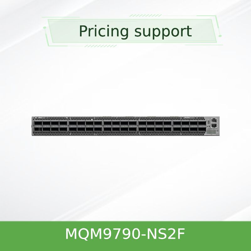 멜라녹스 MQM9790-NS2F 64-포트 400Gb/s 인피니밴드 스위치 UFM 소프트웨어 정의 섬유를 위한 외부 관리