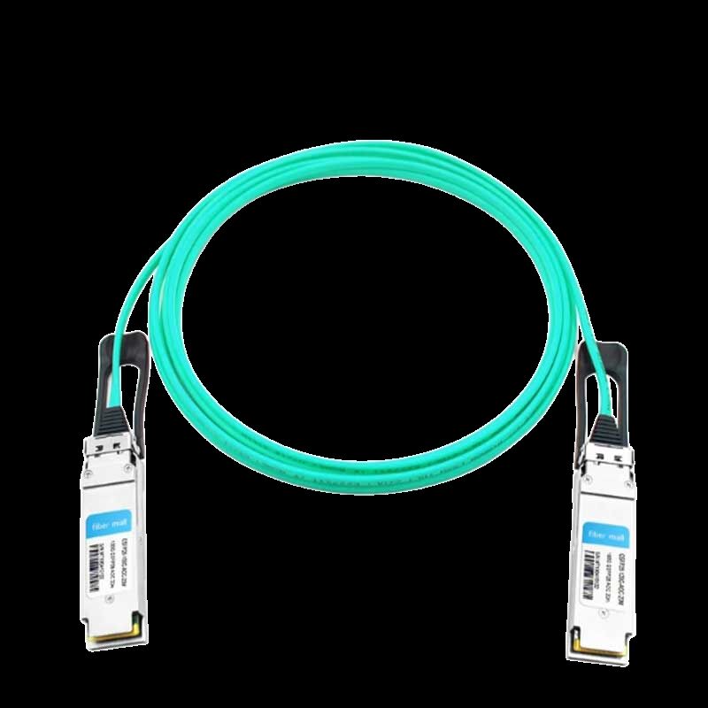 멜라녹스 MFA1A00-E020 100Gb/s QSFP28 EDR 액티브 광 케이블 20m 인피니밴드 LSZH VCSEL