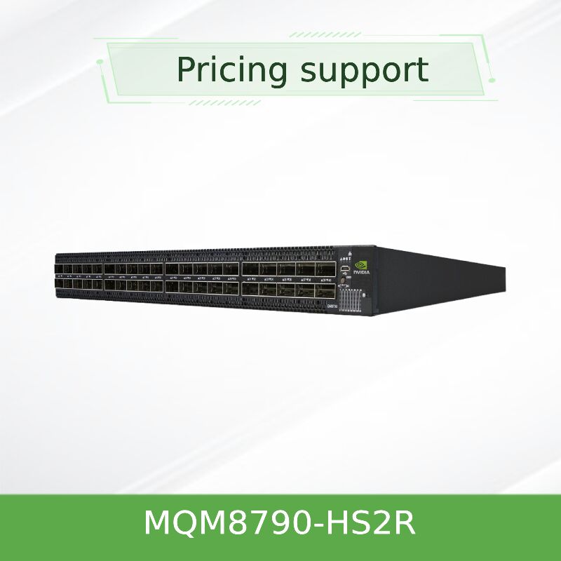 NVIDIA Quantum MQM8790-HS2R 200G InfiniBand 스위치 미관리, 40포트 16Tb/s, C2P 공기 흐름 UFM 지원
