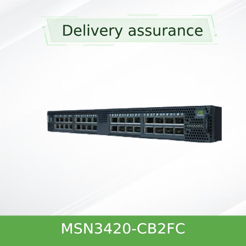 NVIDIA Spectrum SN3420 MSN3420-CB2FC – Cumulus Linux가 탑재된 48포트 25GbE 및 12포트 100GbE 탑오브랙 스위치