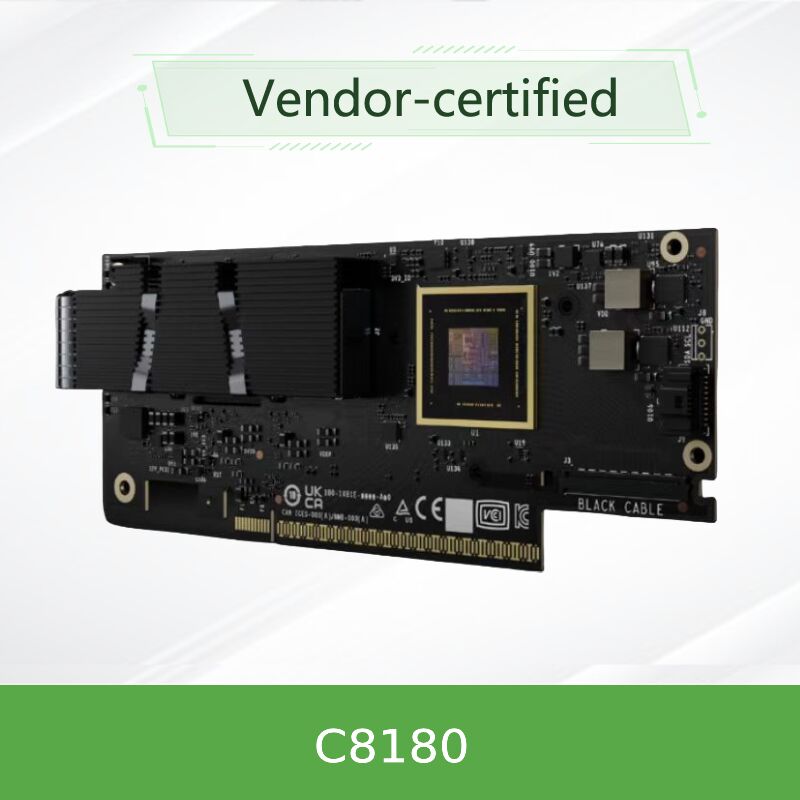 NVIDIA ConnectX-8 SuperNIC C8180(900-9X81E-00EX-DT0)  800G AI Networking Adapter for Hyperscale GPU Clusters