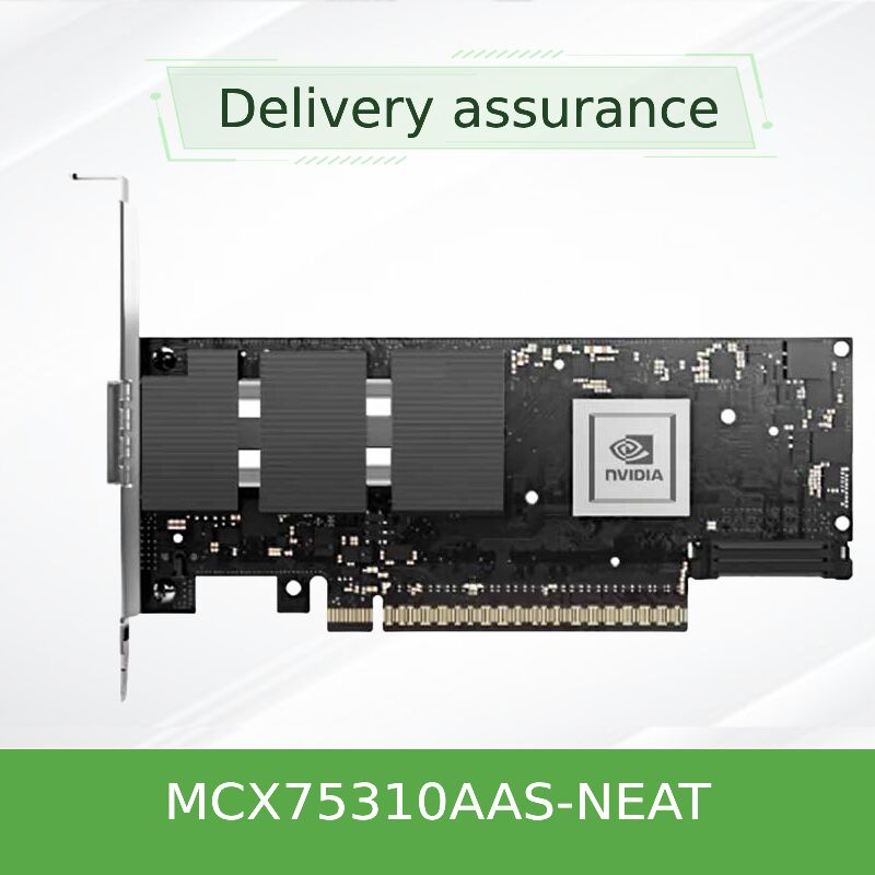 NVIDIA ConnectX-7 NDR 400Gb/s 스마트 NIC MCX75310AAS-NEAT 400GbE RoCE & 보안 부팅