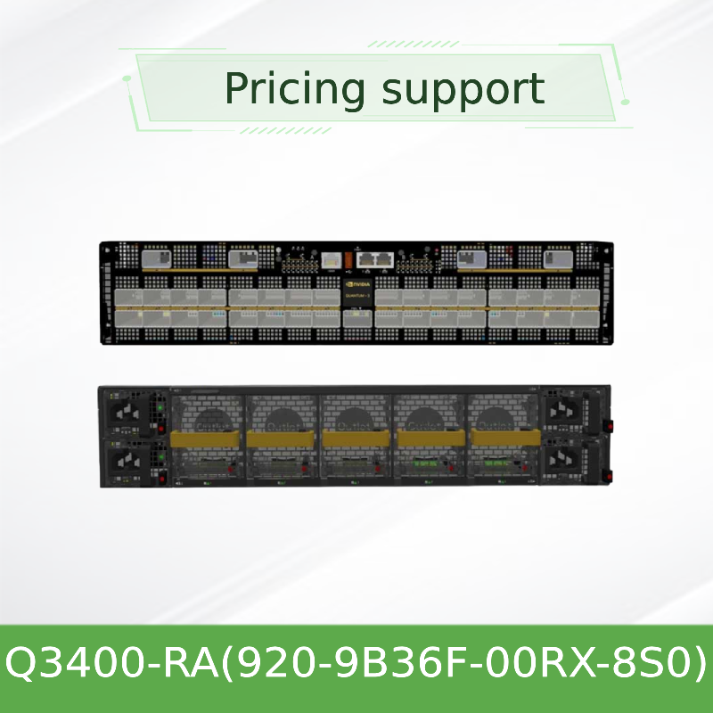 AI용 NVIDIA Q3400-RA 144포트 800Gb/s XDR InfiniBand 스위치