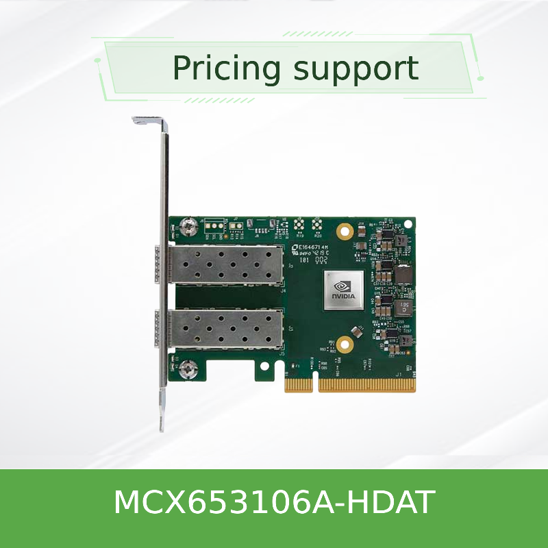 NVIDIA MCX653106A-HDAT 커넥트X-6 200Gb/s 인피니밴드 어댑터 카드