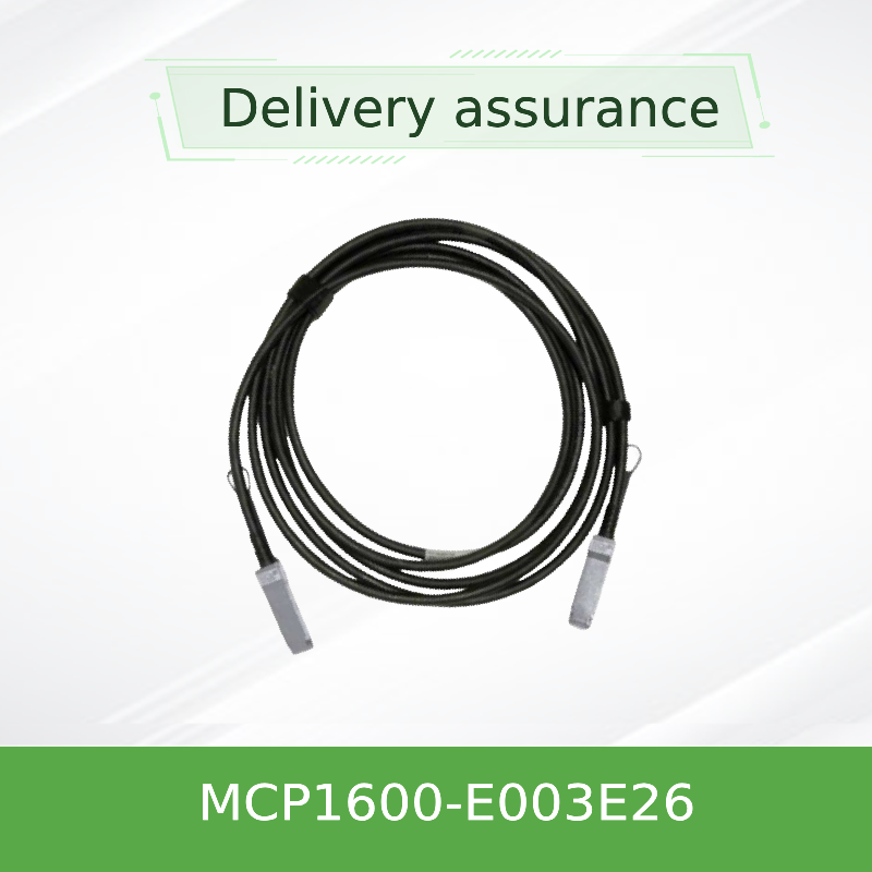 Mellanox MCP1600-E003E26 100Gb/s QSFP28 패시브 DAC 케이블 – 3m, 26 AWG, InfiniBand EDR 및 100GbE 호환