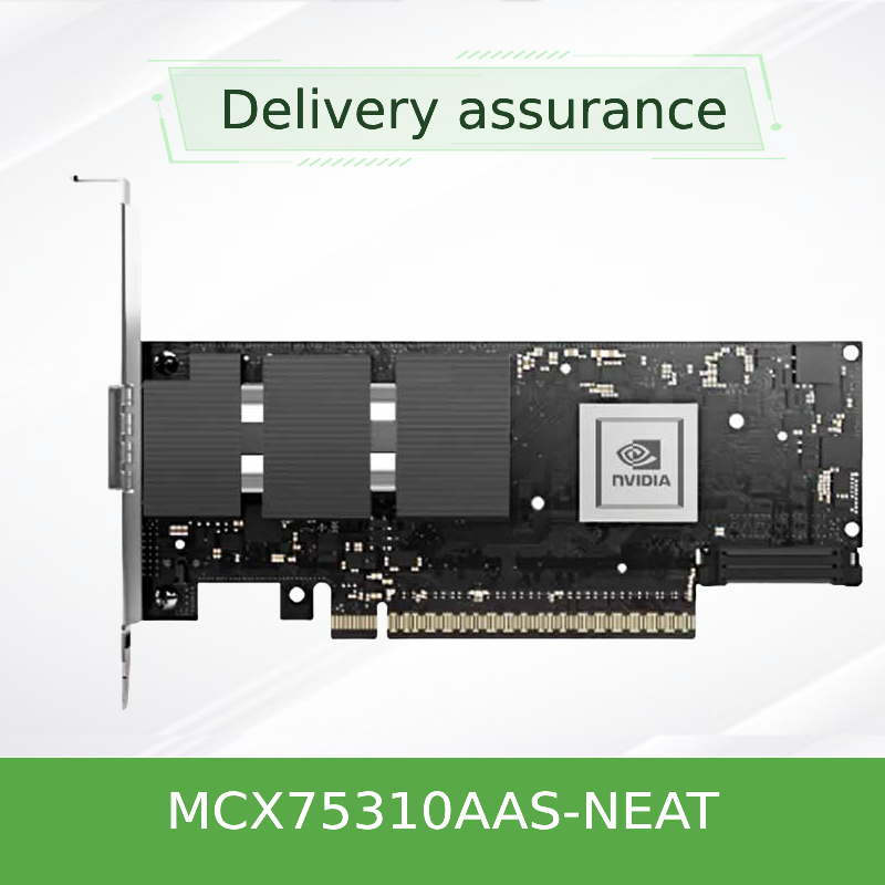 NVIDIA MCX75310AAS-NEAT ConnectX-7 400Gb/s 인피니밴드 어댑터 | PCIe 5.0 x16 OSFP