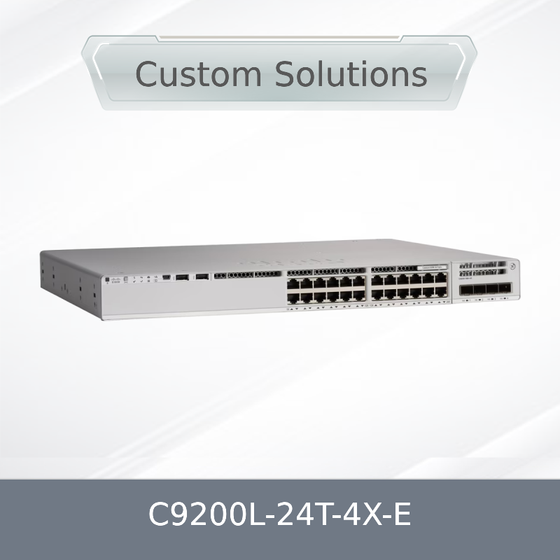 Cisco Catalyst C9200L-24T-4X-E Switch | 24-Port Gigabit | DNA Essentials